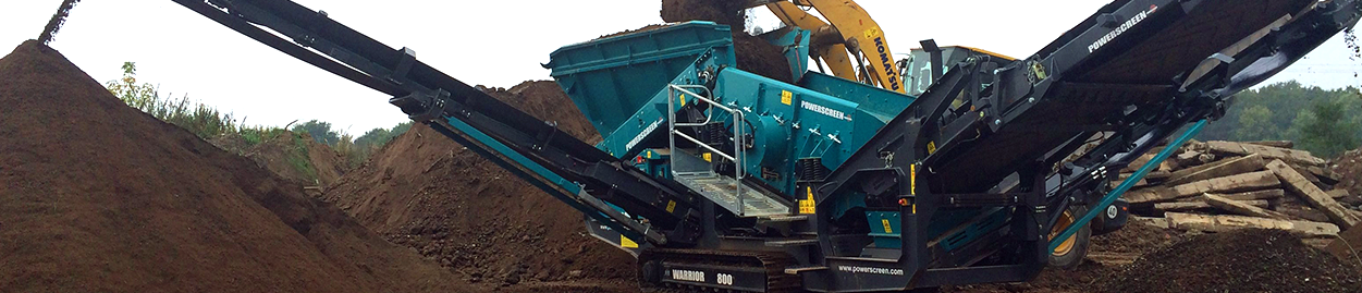 powerscreen soil sizing